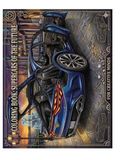 Car Garage Coloring Book for Boys: Future Cars Coloring Book