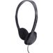 Albrecht On Ear koptelefoon Kabel Stereo Zwart