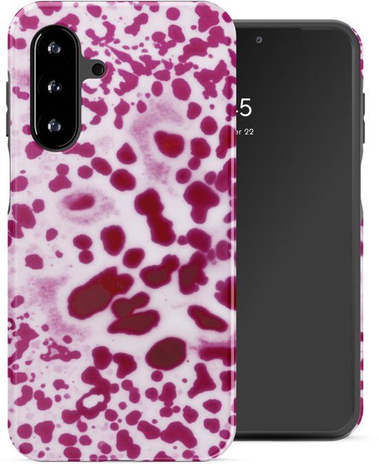 Selencia Hoesje - Geschikt voor Samsung Galaxy A17 (5G) / A17 (4G) - Backcover - Cosmic Orchid