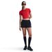 Nike NSW Phnx FLC Mr Std Short pour femme, noir/voile, taille M