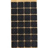 Folmag Viefe 28 Anti-slip Felt Pads, Square, 20 x 20 mm, Black