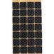 Folmag Viefe 28 Anti-slip Felt Pads, Square, 20 x 20 mm, Black