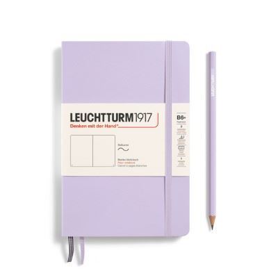 Leuchtturm Leuchtturm Notitieboek B6+ Softcover Lila Blanko