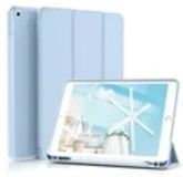 KenKe Tablethoes geschikt voor iPad 10.2 inch (9e, 8e, 7e generatie) - Lichtblauw