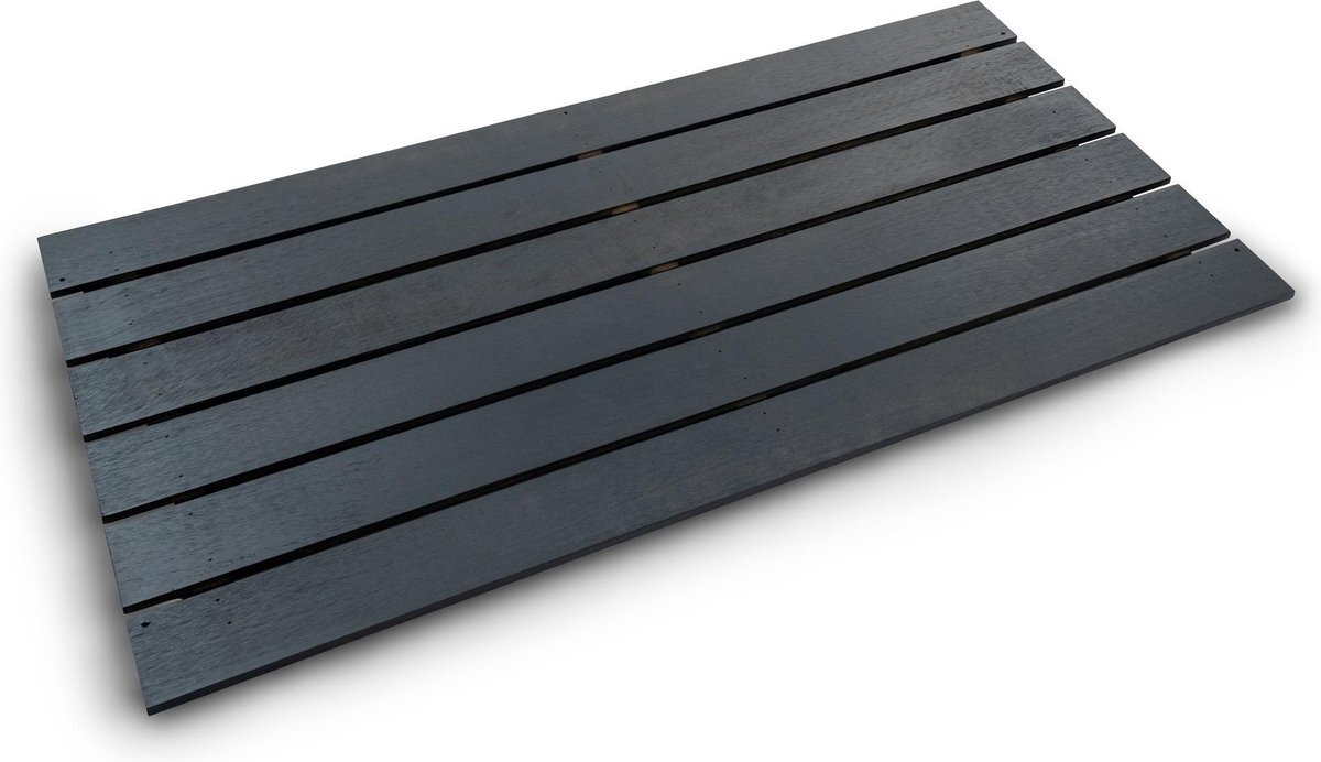 Evolar Bottom Panel voor Airco Omkasting - Antraciet - Wood - Uitbreiding XL 750 x 1700 MM