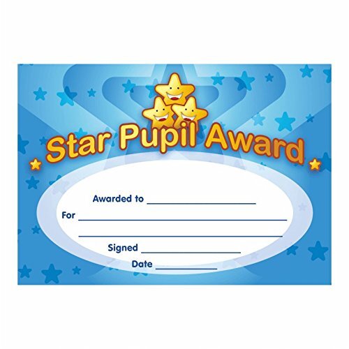 School Stickers A5 Star Pupil Award Prijscertificaten