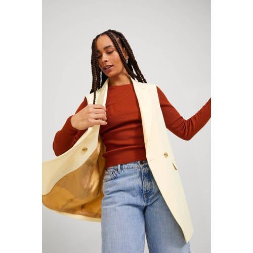 JJXX JXMARY Gilet - Ecru - Gerecycled Polyester
