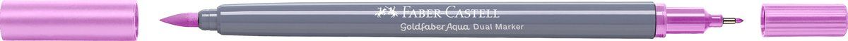 Faber-Castell Duo aquarelmarker Goldfaber licht magenta 119 brush / 0,4mm FC-164619