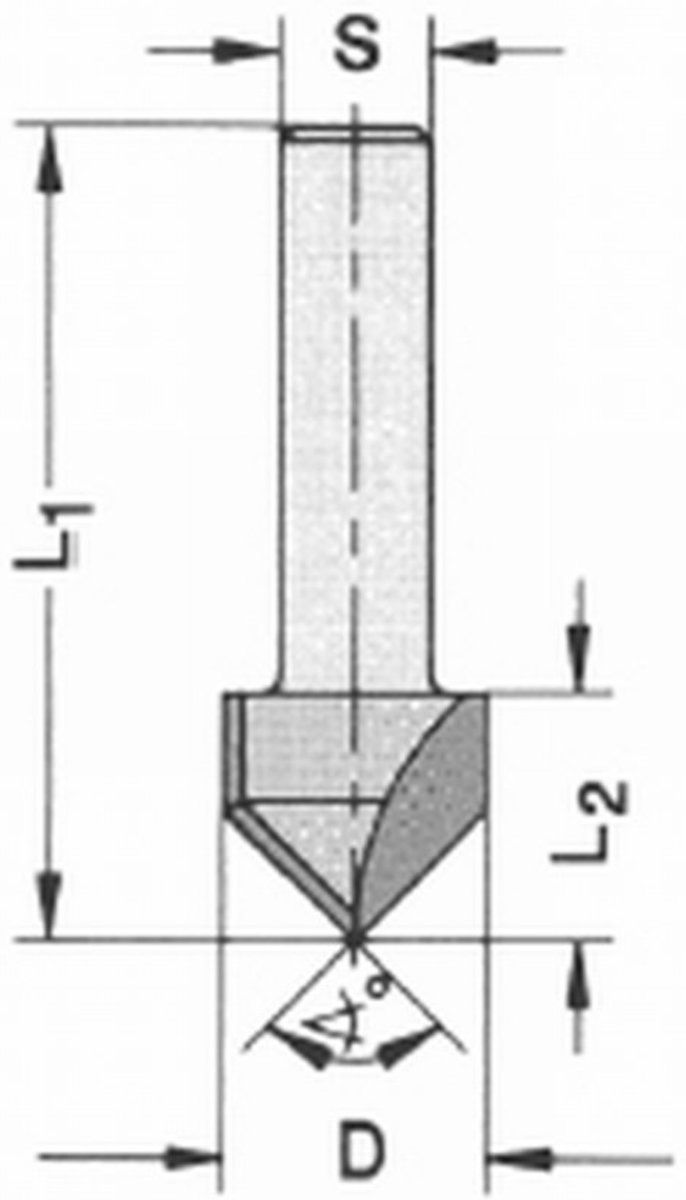 Jso-Tr ASCO V-groefzaagje 14 mm
