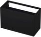 INK - Onderkast 2 Laden Push To Open 65cm Gelakt - 1000x450x650 Mm - Mat Zwart