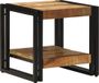Maison Exclusive - Table basse marron, 40 x 40 x 38 cm, manguier massif