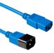 ACT Netsnoer C13 - C14 blauw 0,3 m AK5424