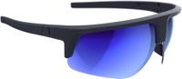 BBB Cycling Comet Fietsbril Heren en Dames - Duurzame Sportbril - Wielrenbril Geschikt voor Race, MTB & Gravel - Mat Zwart MLC Blauw - BSG-75