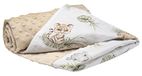 Baby Medi Partners Baby deken 100% Katoenen 75x100 Safari Met Beige Minky