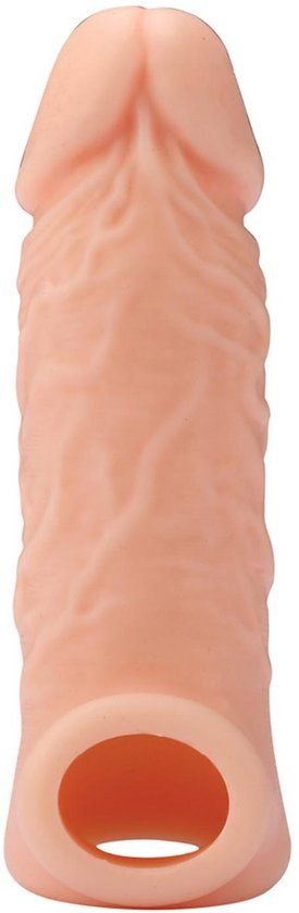 Realstuff Dream Toys RealStuff rekbare penisvergroter 14 cm - Huidroze