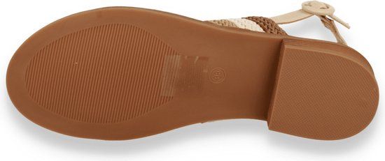 Sj Lifestyle Sj Dames Sandaal Beige BEIGE 36