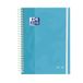 Oxford Touch Agenda 2025/2026, weekoverzicht, extra stevige omslag, A5 (15 x 21 cm), Spaans, pastelblauw
