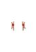Gaya Leo E-Commerce Ltd. Gaya Earrings Rose Gold Red Multi Oorhangers Vrouwen Volwassenen Koper