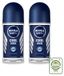 NIVEA MEN Cool Kick Deodorant Roll-on Antitranspirant 50 ml - Voorraadverpakking - 2 stuks