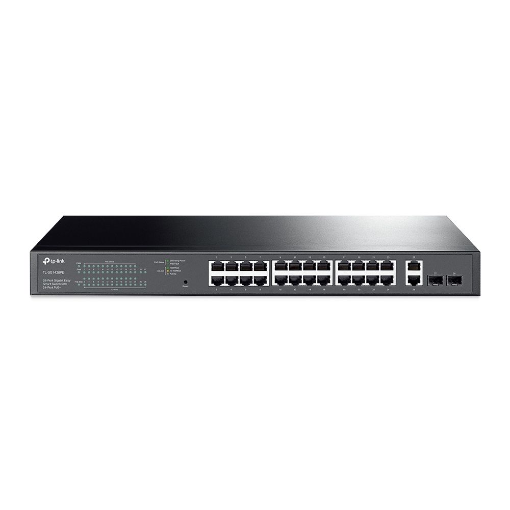 TP-Link TL-SG1428PE Managed L2 Gigabit Ethernet PoE Network Switch