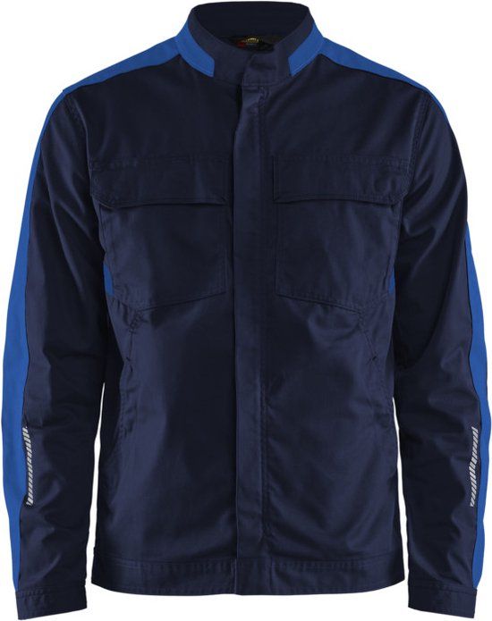 Blaklader Industrie jack stretch 4444-1832 - Marineblauw/Korenblauw - M