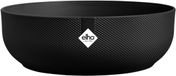Elho Jazz Bowl 28 - Pot de fleurs d'intérieur - 100% plastique recyclé - Ø 27,5 x H 9,0 cm - Living black