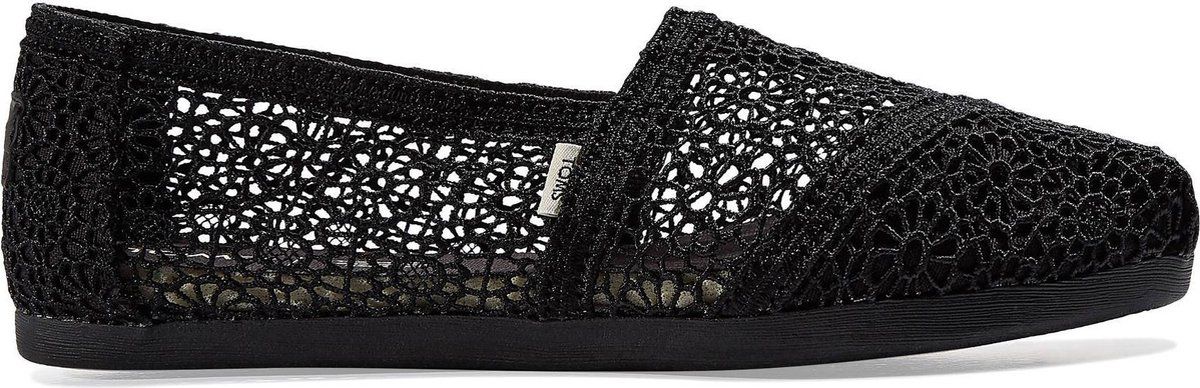 TOMS Alpargata Dames Espadrilles - Black - Maat 42 - 0889556951727