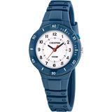 Calypso K5886/2 Polshorloge Unisex Blauw Siliconen Mineraalglas Analoog Datum 10 ATM