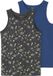 NAME IT NKMTANK TOP 2P IRON SPACE NOOS - Garçons