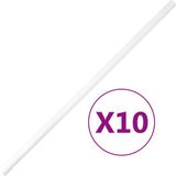 vidaXL Kabelgoten Ø25 mm 10 m PVC
