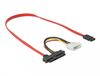DeLOCK 82219 Serial Attached SCSI (SAS)-kabel 0,5 m 12 Gbit/s Rood