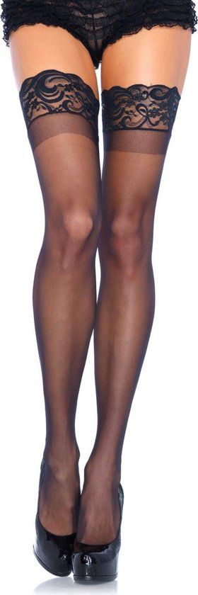 Leg Avenue Stay-up Hold-ups - Rood - One Size