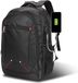 CarryQuest® Sac à dos pour l'école - Grande capacité - 48x33x15 cm - Nylon - Noir