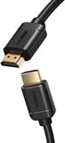 Baseus HDMI Kabel 4K 60Hz 3D HDR Zwart 3m