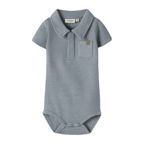 LIL' ATELIER BABY romper grijs