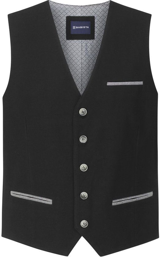 Babista heren Bodywarmer - 52 - zwart - Plus Size