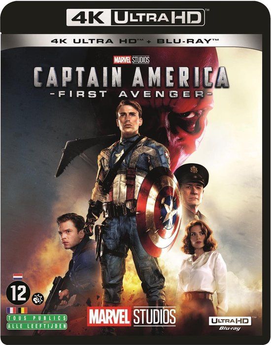 Marvel Studios Captain America The First Avenger 4K Blu-ray - Actie - Engels
