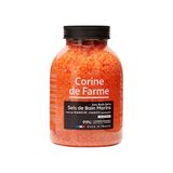 Sales Corine de Farme Harmony Mangue badzout, gearomatiseerde zeezouten, snelle oplossing, rustgevend en ontspannend, voor badkamer of spa - groot glas 1,3 kg