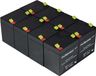 Powery Batterie rechargeable de remplacement pour USV APC Smart-UPS SUA3000RMI2U