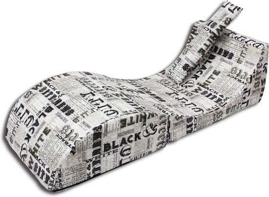 Opvouwbare relax sofa Gazelle - Grijs - 1-zits - Design