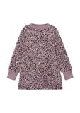 s.Oliver Jurk met lange mouw en ronde hals voor meisjes, gebloemd, roze, maat 116