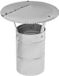 KOTARBAU® Housse de cheminée, Housse de cheminée, Acier galvanisé, ø 120 mm, Argent, Housse de pluie pour cheminée, Capuchon de conduit de fumée, Capuchons de cheminée, Résistant à la rouille