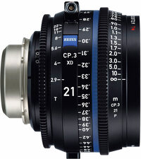 ZEISS Compact Prime CP.3 XD 21mm T2.9 PL-vatting met eXtended Data