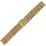 Morellato PMX054ESTIA20 Metalen Horlogeband - 20mm Goudkleurig Staal Unisex