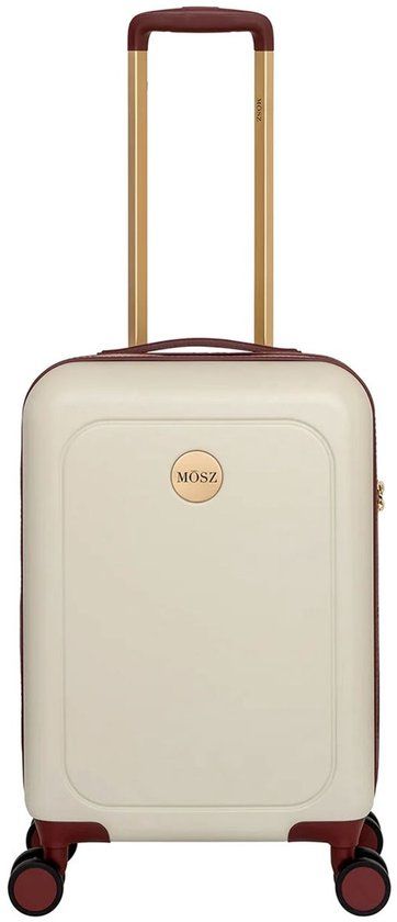 Mosz MŌSZ Handbagage koffer / Trolley - 55 cm - Lauren - Wit