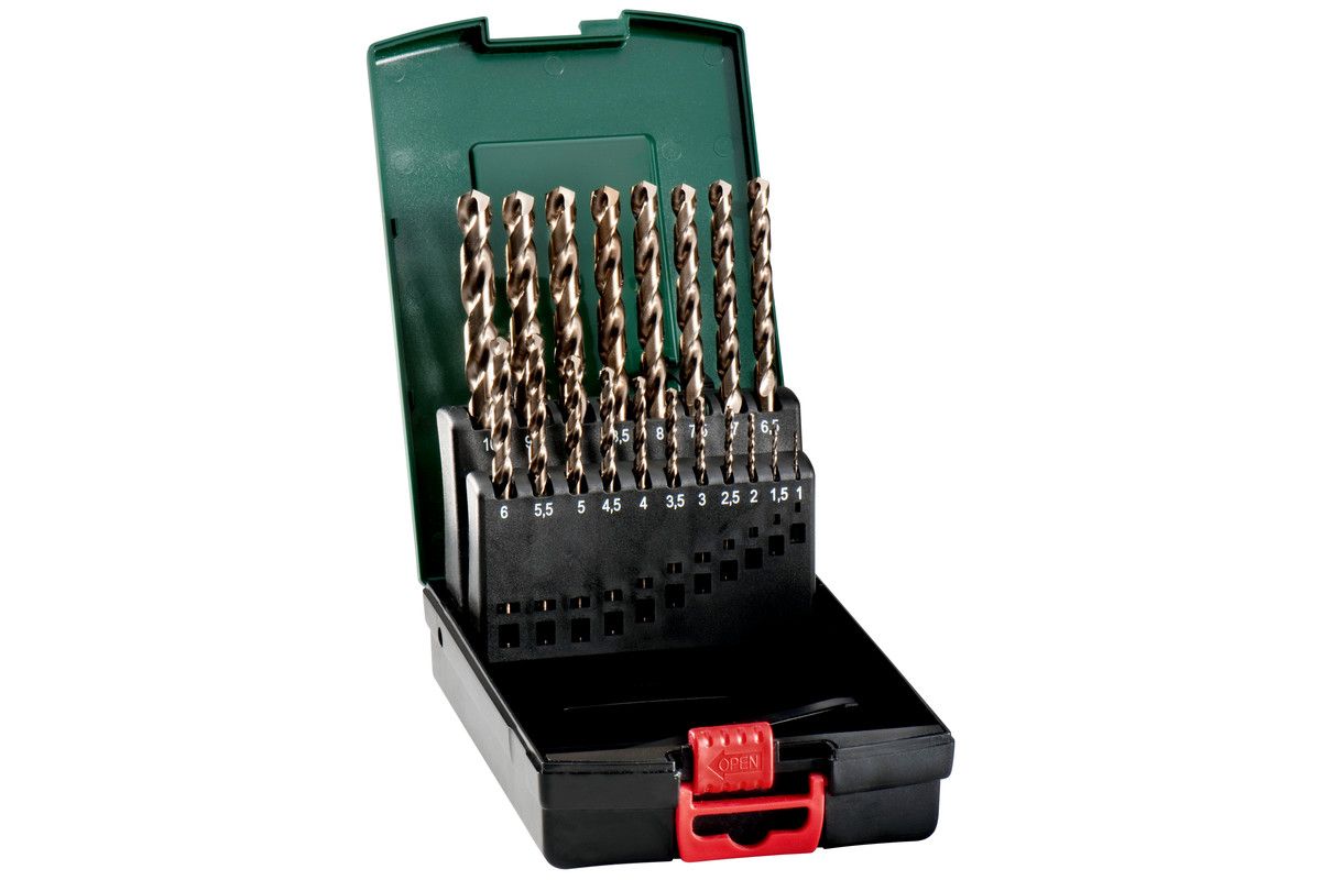 Metabo 627121000 Metaalboren Set - 19-Delig - In Borencassette