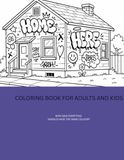 COLORING BOOK FOR ADULTS AND KIDS