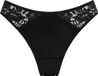 Hunkemöller Dames Lingerie String Andrea - Zwart - maat XL