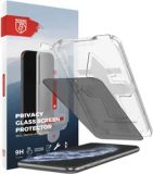 Rosso Privacy Screen Protector Geschikt voor Apple iPhone 11 Pro Max - 9H Gehard Glas - Met Installatietray - Case Friendly Tempered Glass - Anti Spy - Eenvoudige Installatie