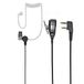 Headset PNI Headset met microfoon en akoestische buis HS82L met 2-pins PNI-K-stekker, kabellengte 160 cm, zwart